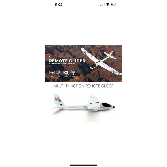 Original WLtoys 2018 New A600 F949 Update version A800 5CH 3D6G System Plane RC - Picture 3 of 5